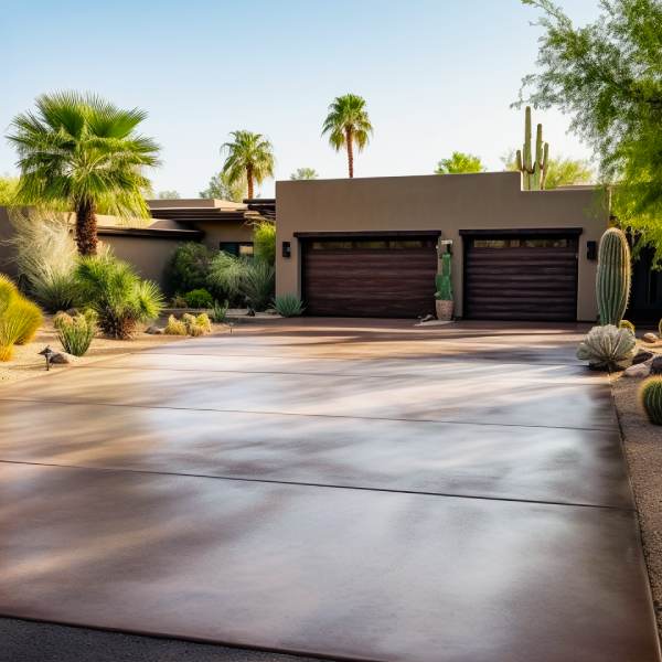 Beautiful & Distinct Concrete Driveway Installation For Your Home or Business