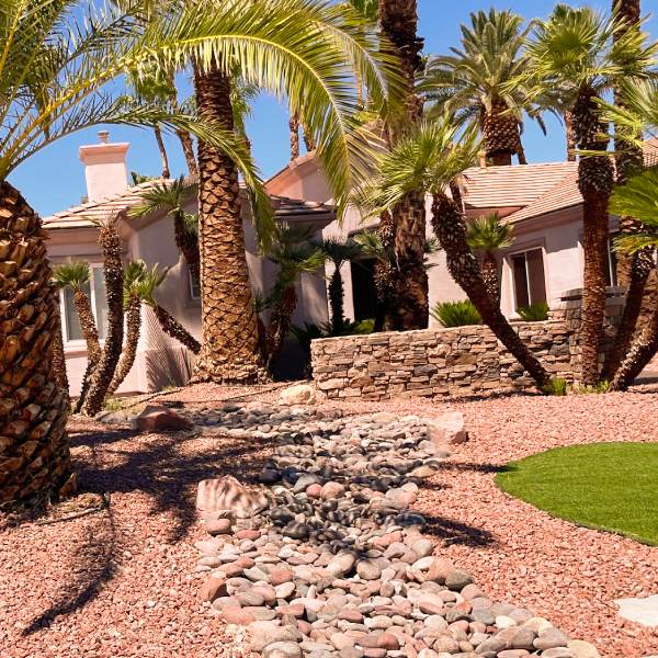 Commercial & Residential Decorative Rock Installation & Delivery Service in Las Vegas