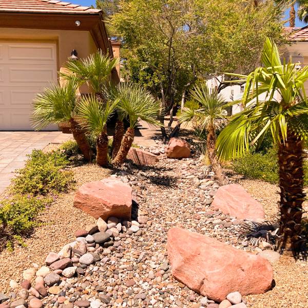 Expert Decorative Landscape Rock Installation Services in Las Vegas