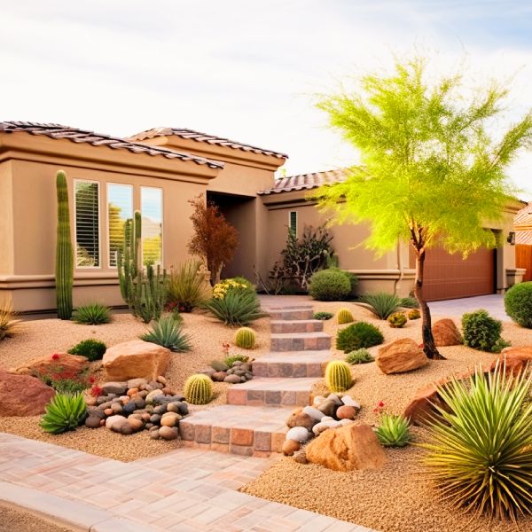 Front Yard Landscaping in Las Vegas, NV
