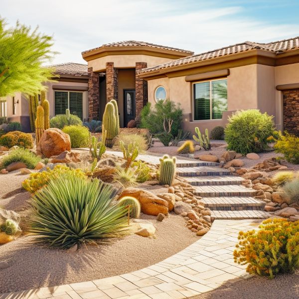 Front Yard Landscaping in Las Vegas, NV