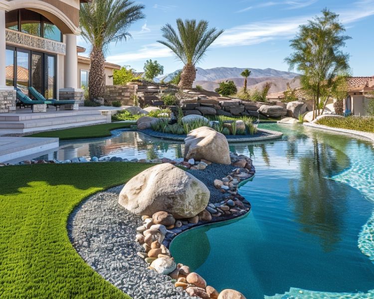 New Construction Landscaping Las Vegas, for New Homes