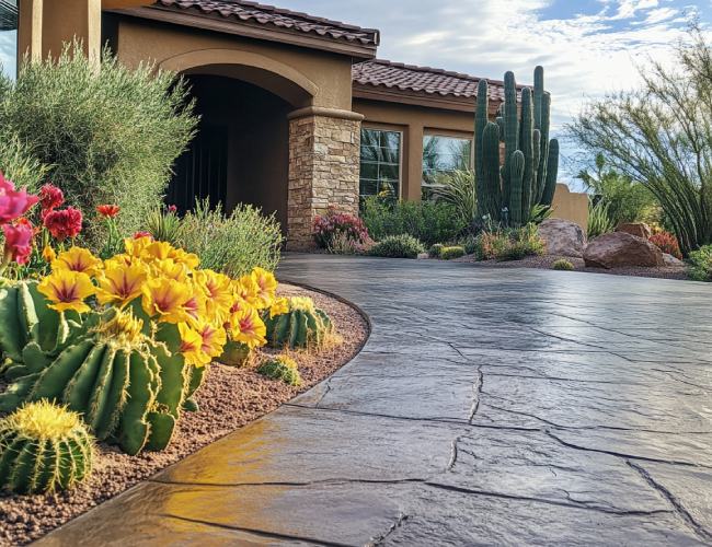Las Vegas Stamped Concrete Installation Service