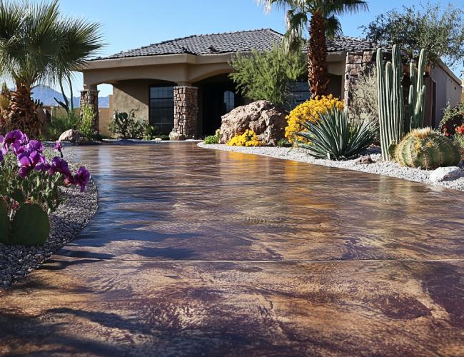 Las Vegas Stamped Concrete Installation Services