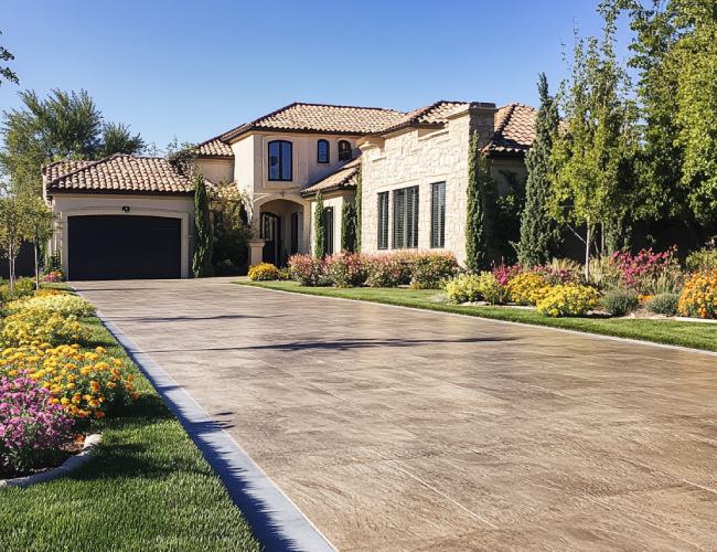 Stamped Concrete Installation Service Las Vegas